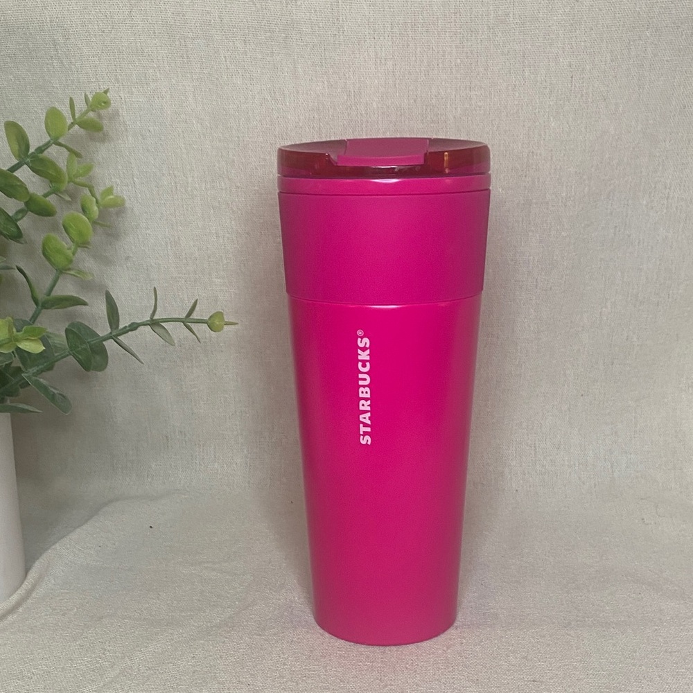 Starbucks Fuchsia Travel Mug